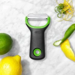 OXO Good Grips Citrus Prep Peeler & Zester 11 OXO Good Grips Citrus Prep Peeler & Zester -KITCHEN GADGETS Store 11244200UK OXO Citrus Prep Peeler Zester 5