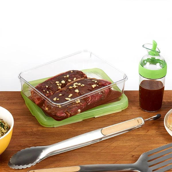 OXO Good Grips Green Little Salad Dressing Shaker 4 OXO Good Grips Green Little Salad Dressing Shaker - Image 4