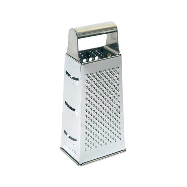 Dexam Box Grater Four Sided 21cm Stainless Steel 1 Dexam Box Grater Four Sided 21cm Stainless Steel
