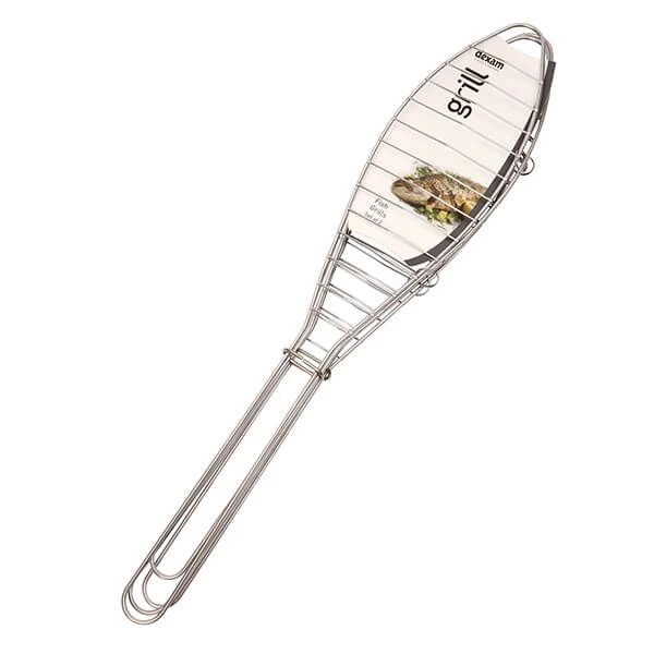 Dexam Stainless Steel Fish Grills Set Of 2 1 Dexam Stainless Steel Fish Grills Set Of 2