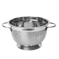Dexam 26cm / 10.5" Stainless Steel Footed Colander
