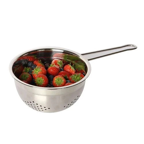 Dexam 18cm / 7" Stainless Steel Colander 2 Dexam 18cm / 7" Stainless Steel Colander - Image 2