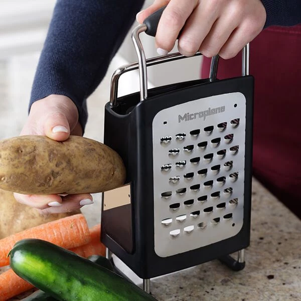 Microplane 4 Sided Box Grater 4 Microplane 4 Sided Box Grater - Image 4