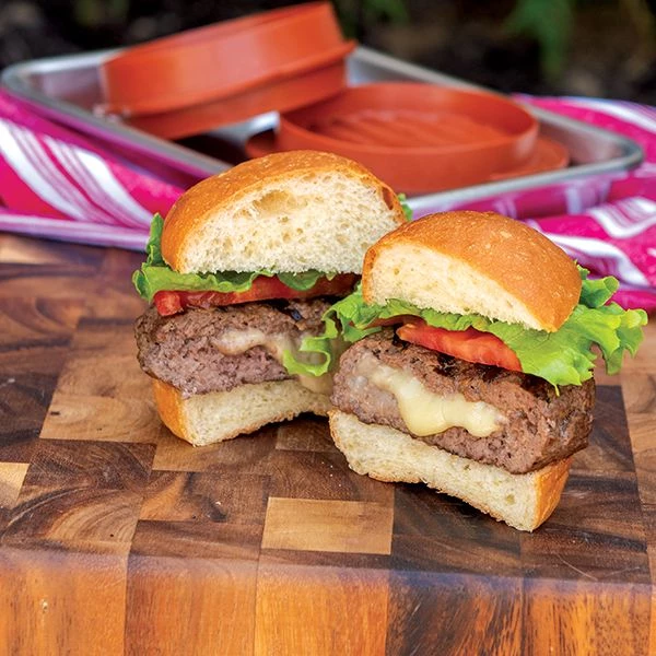 Nordic Ware Stuffed Burger Maker & Patty Press 2 Nordic Ware Stuffed Burger Maker & Patty Press - Image 2