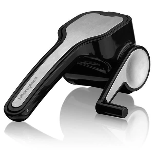 Microplane Stainless Steel Rotary Grater Black 2 Microplane Stainless Steel Rotary Grater Black - Image 2