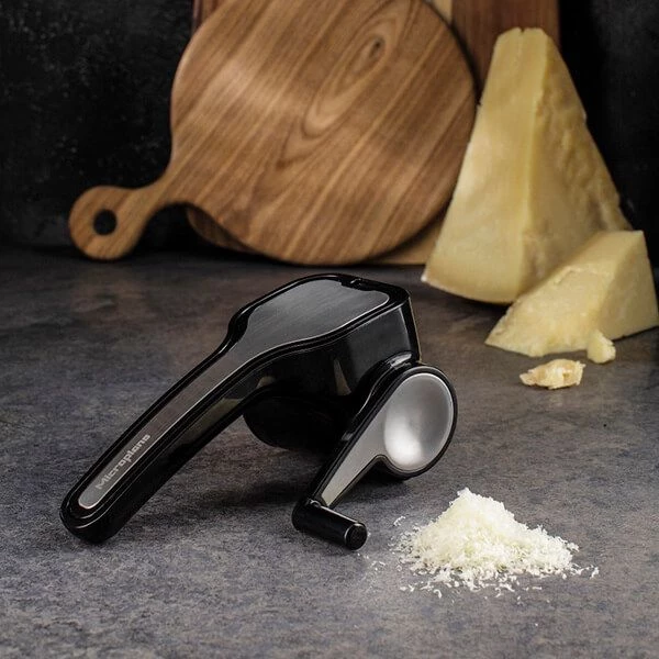 Microplane Stainless Steel Rotary Grater Black 5 Microplane Stainless Steel Rotary Grater Black - Image 5