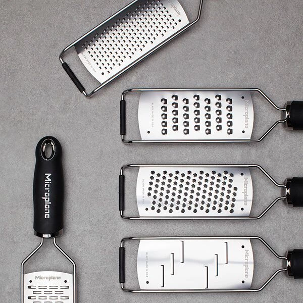 Microplane Gourmet Series Extra Coarse Grater Black 5 Microplane Gourmet Series Extra Coarse Grater Black - Image 5