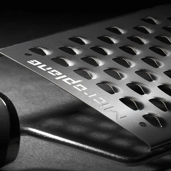 Microplane Gourmet Wide Ultra Coarse Grater Black 2 Microplane Gourmet Wide Ultra Coarse Grater Black - Image 2