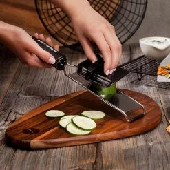 Microplane Gourmet Slicer Black 7 Microplane Gourmet Slicer Black -KITCHEN GADGETS Store 45044 Microplane Gourmet Series Slicer Black 600px 2