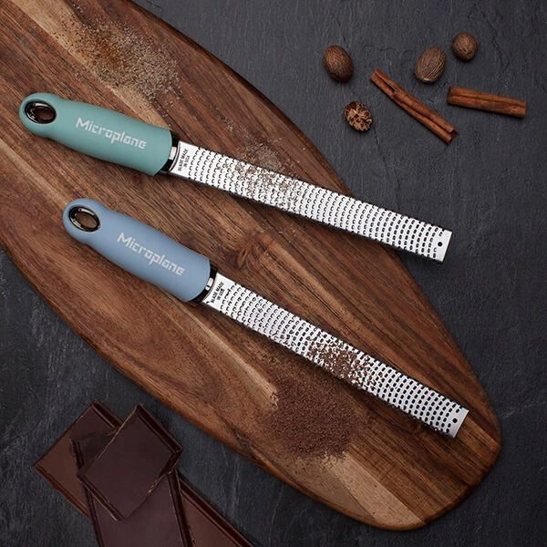 Microplane Premium Classic Series Zester / Grater Baby Blue 4 Microplane Premium Classic Series Zester / Grater Baby Blue - Image 4