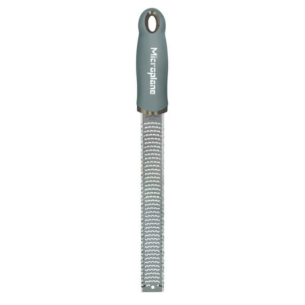 Microplane Premium Classic Series Zester/Grater Eucalyptus Green 1 Microplane Premium Classic Series Zester/Grater Eucalyptus Green