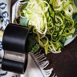 Microplane Spiral Vegetable Cutter Black Stainless Steel 8 Microplane Spiral Vegetable Cutter Black Stainless Steel -KITCHEN GADGETS Store 48000 Microplane Spiral Vegetable Cutter 600px 3