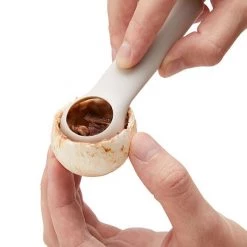 Chef'n Chef''n Mushroom Corer With Brush Taupe 10 Chef'n Chef''n Mushroom Corer With Brush Taupe -KITCHEN GADGETS Store 5273476E ChefN Mushroom Corer With Brush Taupe 4