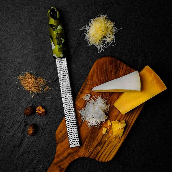 Microplane Premium Classic Series Zester / Grater Funky Camouflage 2 Microplane Premium Classic Series Zester / Grater Funky Camouflage - Image 2