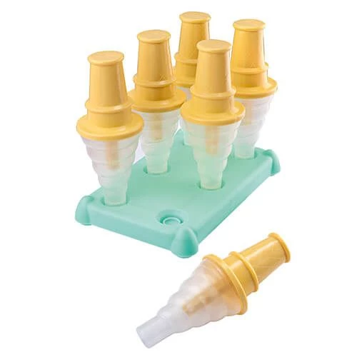 Eddingtons Set Of 6 Ice Cream Cone Lolly Moulds 1 Eddingtons Set Of 6 Ice Cream Cone Lolly Moulds