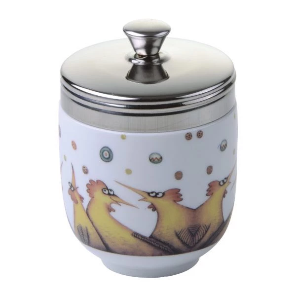 BIA DRH Egg Coddler Clare Mackie 'Raining Eggs' 1 BIA DRH Egg Coddler Clare Mackie 'Raining Eggs'