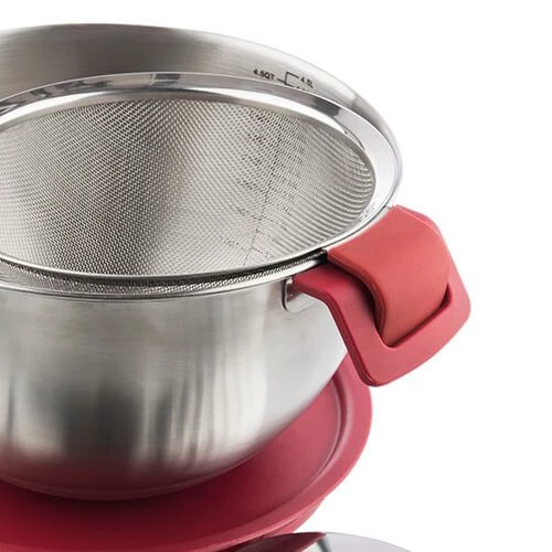 Bakehouse & Co. Bakehouse & Co Stainless Steel Colander 6 Bakehouse & Co. Bakehouse & Co Stainless Steel Colander - Image 6