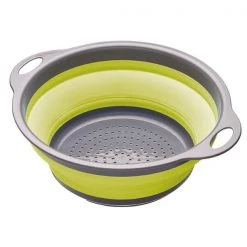 Colourworks Bright Green 24cm Collapsible Colander