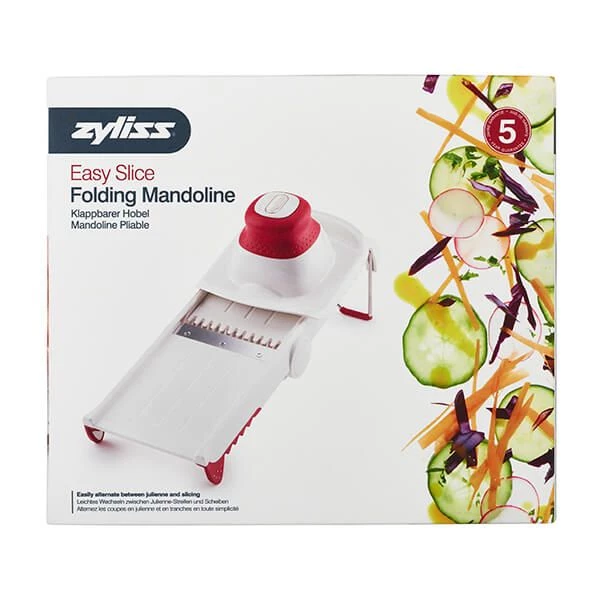 Zyliss Folding Mandoline White 1 Zyliss Folding Mandoline White