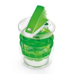 Zyliss Swift Dry Salad Spinner Large Green 7 Zyliss Swift Dry Salad Spinner Large Green -KITCHEN GADGETS Store E940013 Zyliss Swift Dry Salad Spinner Large Green 2