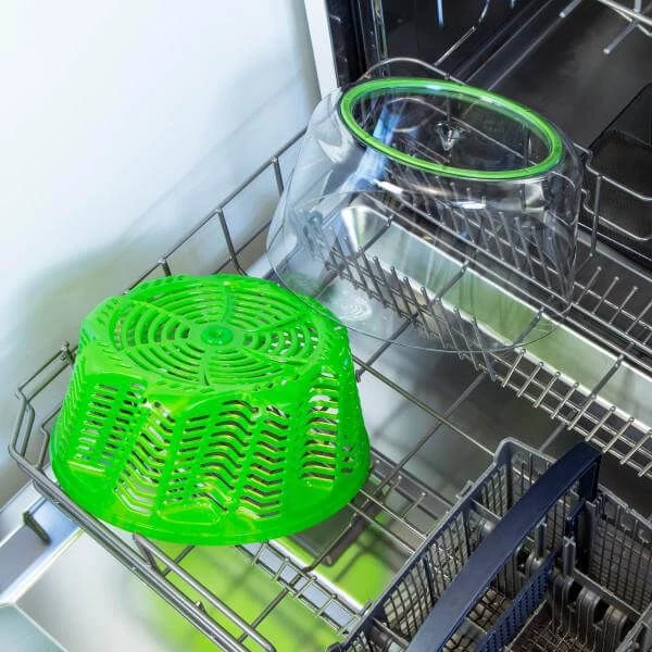 Zyliss Swift Dry Salad Spinner Large Green 5 Zyliss Swift Dry Salad Spinner Large Green - Image 5