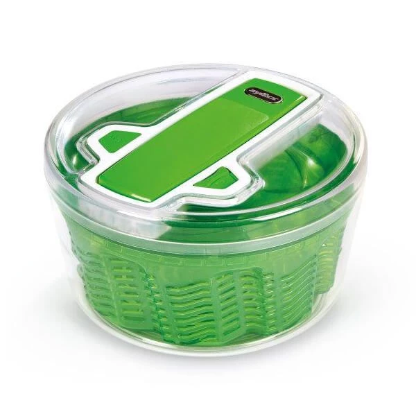 Zyliss Swift Dry Salad Spinner Large Green 1 Zyliss Swift Dry Salad Spinner Large Green