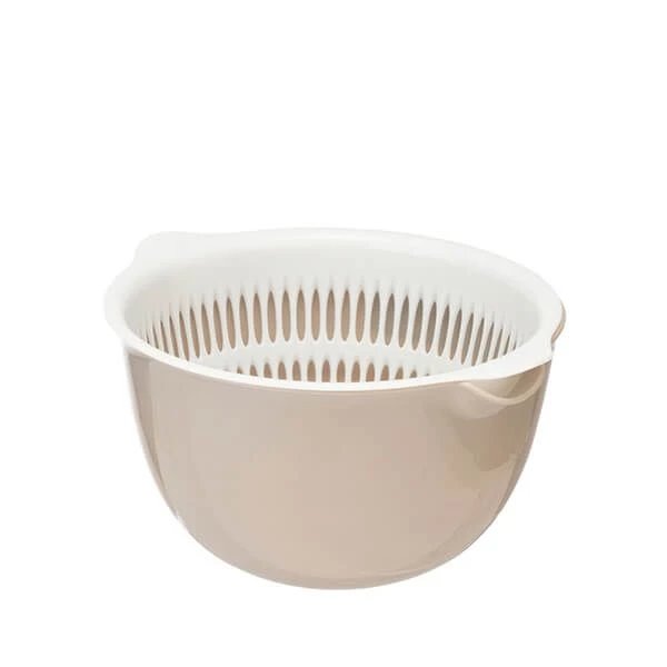 Fusion Twist Mini Colander & Bowl Set Grey 2 Fusion Twist Mini Colander & Bowl Set Grey - Image 2