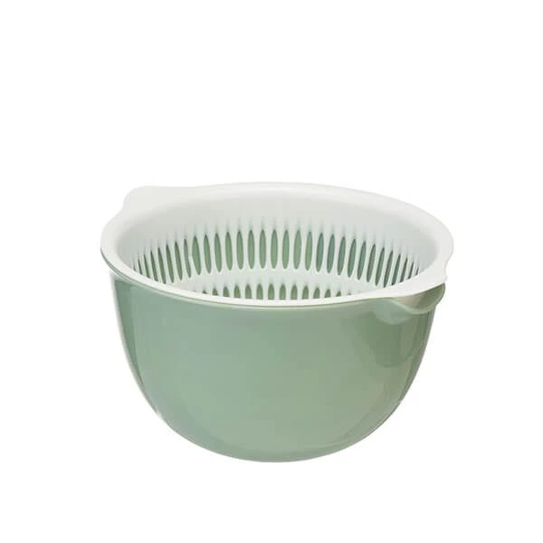 Fusion Twist Mini Colander & Bowl Set Mint 2 Fusion Twist Mini Colander & Bowl Set Mint - Image 2