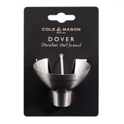 Cole & Mason Dover Stainless Steel Funnel -KITCHEN GADGETS Store H611928 Cole And Mason Stainless Steel Funnel 2
