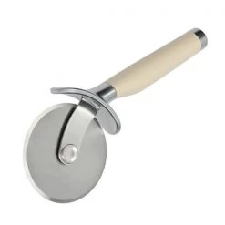 KITCHEN GADGETS Store -KITCHEN GADGETS Store KAG113OHACE KitchenAid Stainless Steel Pizza Wheel Almond Cream 1