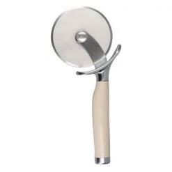 KITCHEN GADGETS Store 27 KitchenAid Stainless Steel Pizza Cutter And Slicer Almond Cream