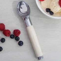 KitchenAid Ice Cream Scoop Almond Cream 7 KitchenAid Ice Cream Scoop Almond Cream -KITCHEN GADGETS Store KAG117OHACE KitchenAid Stainless Steel Ice Cream Scoop Almond Cream 3