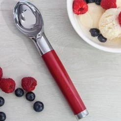 KitchenAid Ice Cream Scoop Empire Red -KITCHEN GADGETS Store KAG117OHERE KitchenAid Stainless Steel Ice Cream Scoop Empire Red 3
