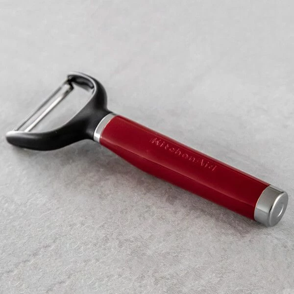 KitchenAid Stainless Steel Y Peeler Empire Red 4 KitchenAid Stainless Steel Y Peeler Empire Red - Image 4