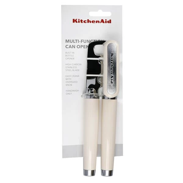KitchenAid Stainless Steel Can And Bottle Opener Almond Cream 3 KitchenAid Stainless Steel Can And Bottle Opener Almond Cream - Image 3