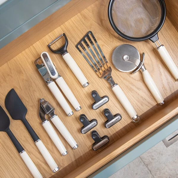 KitchenAid Stainless Steel Can And Bottle Opener Almond Cream 6 KitchenAid Stainless Steel Can And Bottle Opener Almond Cream - Image 6