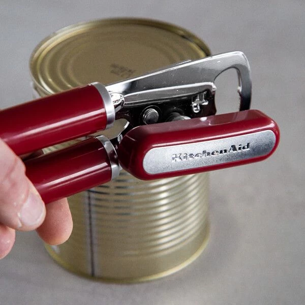 KitchenAid Stainless Steel Can And Bottle Opener Empire Red 4 KitchenAid Stainless Steel Can And Bottle Opener Empire Red - Image 4