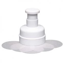 KitchenCraft Hamburger Maker With 100 Wax Discs