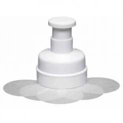 KitchenCraft Quarter Pounder Burger Maker With 100 Wax Discs