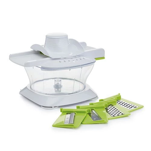 KitchenCraft Healthy Eating Five In One Manual Food Processor 2 KitchenCraft Healthy Eating Five In One Manual Food Processor - Image 2