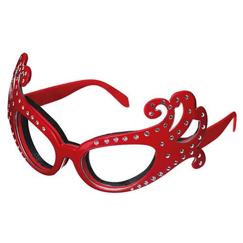 KitchenCraft Kitsch'n'fun Dame Edna Onion Glasses Red 1 KitchenCraft Kitsch'n'fun Dame Edna Onion Glasses Red