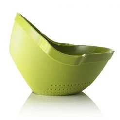 Zeal Drain & Serve Colander Lime
