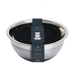 MasterClass Smart Space Stainless Steel Three Piece Bowl Set With Colander 9 MasterClass Smart Space Stainless Steel Three Piece Bowl Set With Colander -KITCHEN GADGETS Store MCBOWL3PC MasterClass Smart Space Nesting Bowl Set with Colander 3 Piece 3