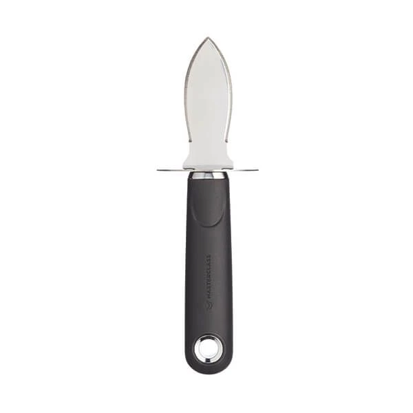 MasterClass Soft Grip Stainless Steel Oyster Knife 1 MasterClass Soft Grip Stainless Steel Oyster Knife