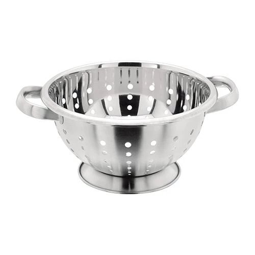 Judge Satin Stainless Steel Side Handle 24cm Colander 1 Judge Satin Stainless Steel Side Handle 24cm Colander