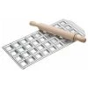 World Of Flavours Imperia Thirty-Six Hole Ravioli Tray And Rolling Pin