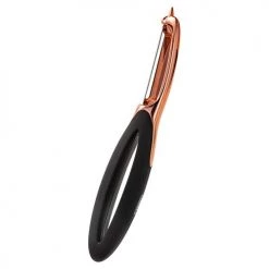 Stellar Soft Touch Copper Swivel Peeler