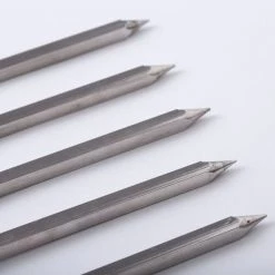 Spice Kitchen 53cm 8mm Wide Square Kebab Skewers For BBQ Or Tandoor -KITCHEN GADGETS Store SKSKEW Spice Kitchen Square Kebab Skewers 2